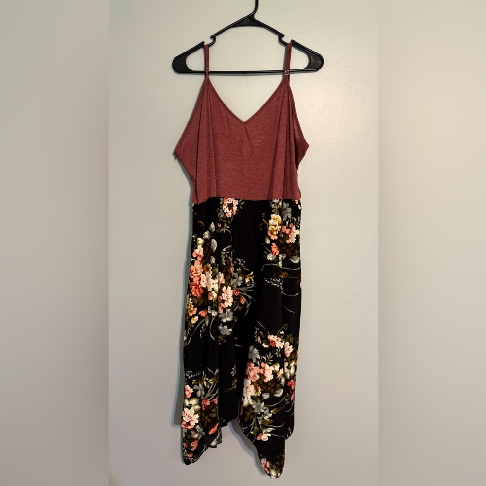 RoseGal 5X handkerchief hem dress